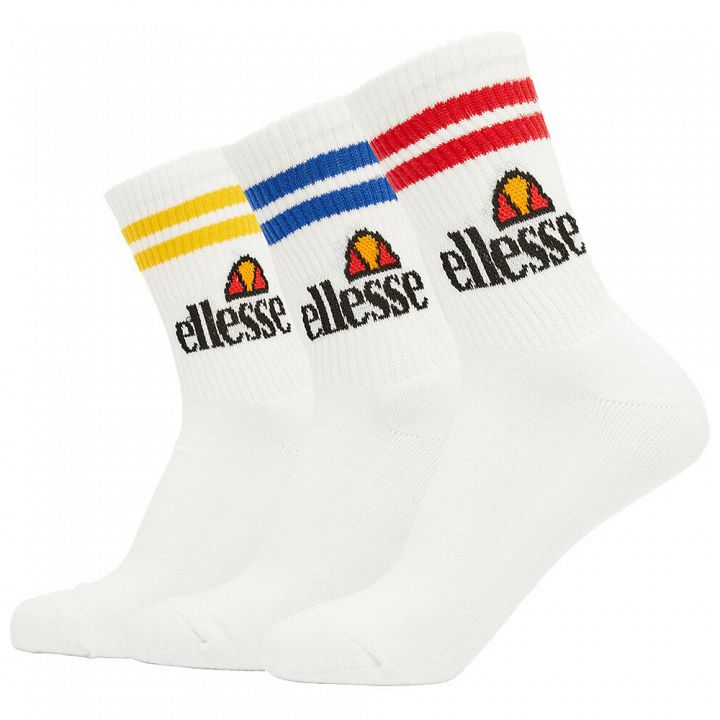 Ellesse Pullo Saa Socks 3P White
